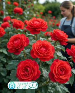 Роза "МОРДЕН ФАЙЕРГЛОУ"